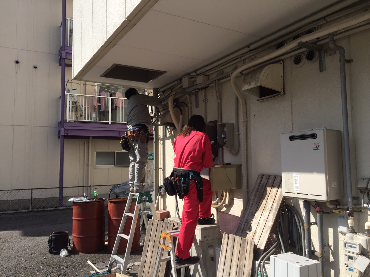 愛知県名古屋市 幹線入替工事（4）